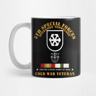 5th SFG - Operation Snowflake Vet w COLD SVC X 300 Mug